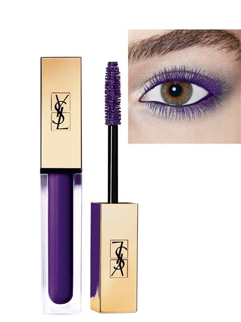 yves Saint Laurent purple mascara